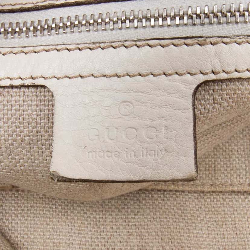 Gucci Medium GG Canvas Icon Bit Satchel Brown Canvas Good condition - Box View