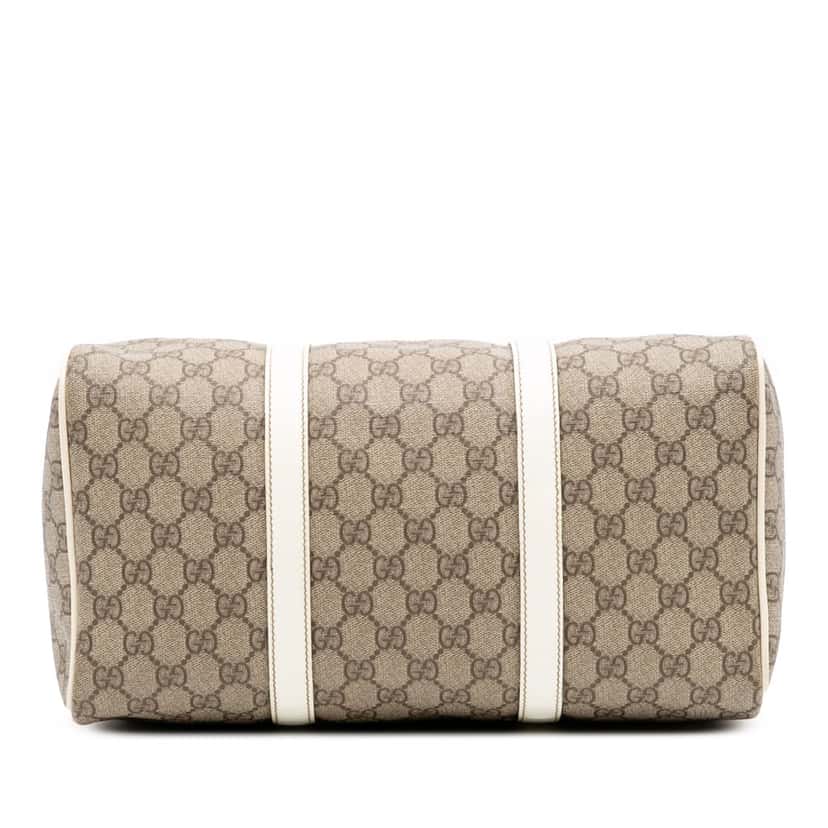 Gucci Medium GG Supreme Joy Boston Bag Brown Canvas Good condition - Inside View