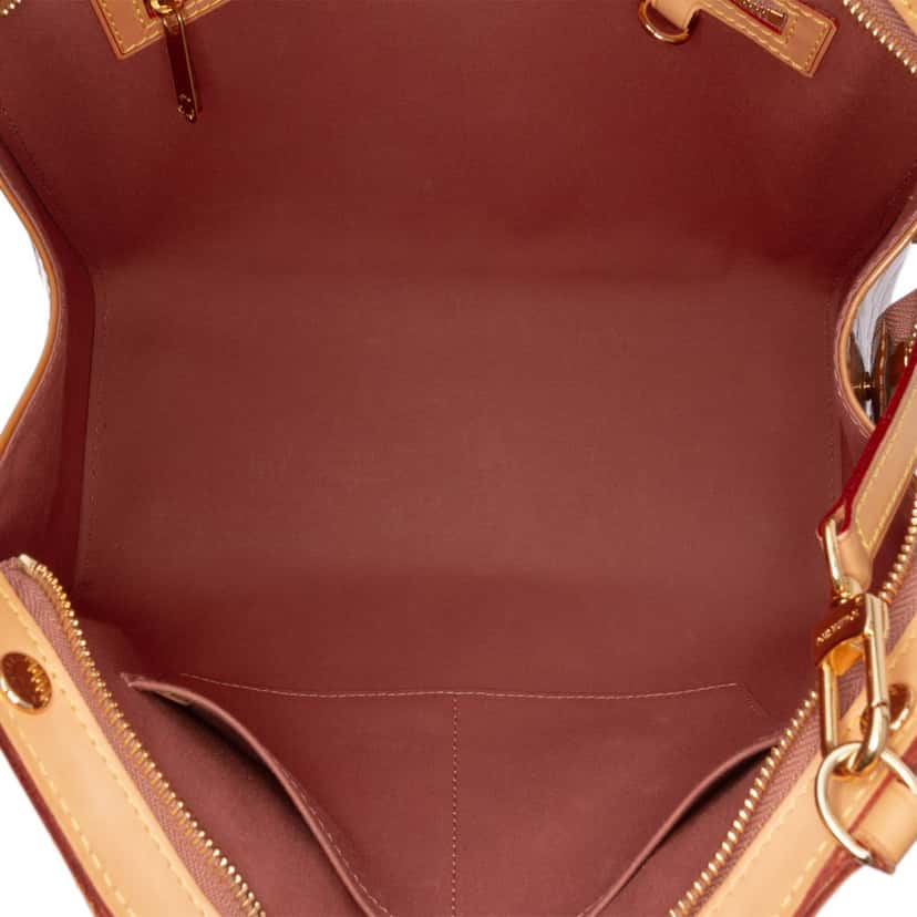 Louis Vuitton Monogram Vernis Brea MM Brown Leather Good condition - Model View