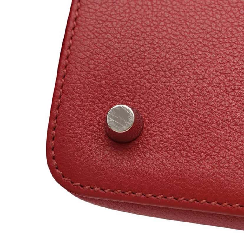 Hermès Evercolor Toolbox 20 Red Leather Good condition - Model View