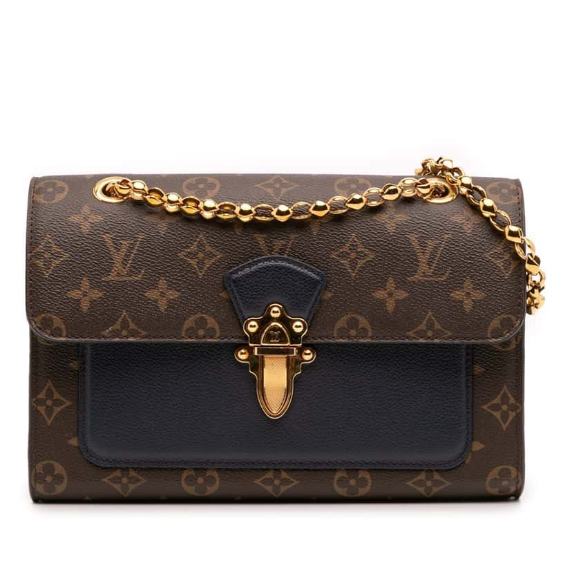 Louis Vuitton Monogram Victoire Brown Canvas Good condition - Front View