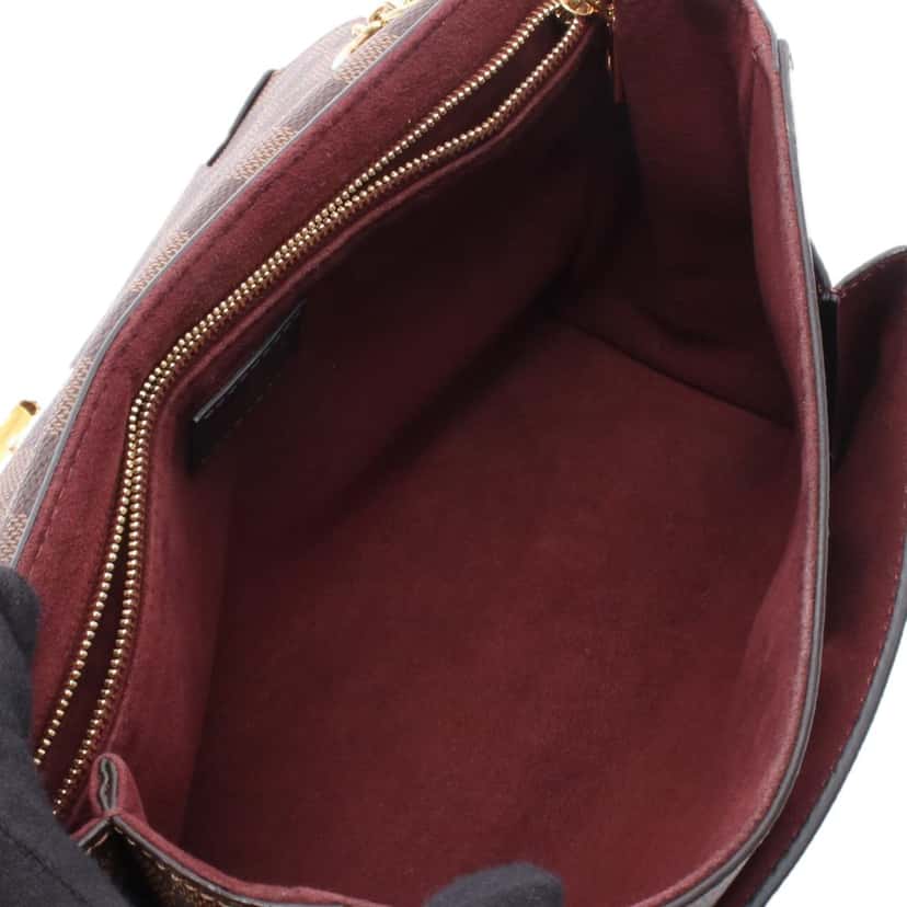 Louis Vuitton Damier Ebene Vavin PM Brown Canvas Good condition - Inside View