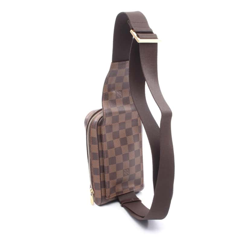 Louis Vuitton Damier Ebene Geronimos Brown Canvas Good condition - Back View