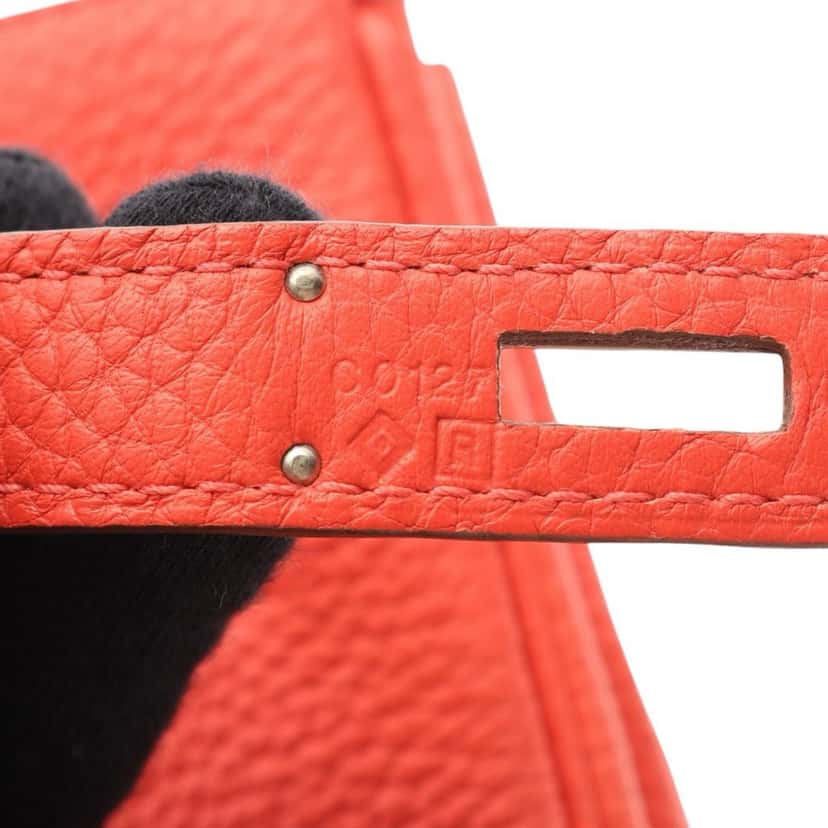 Hermès Togo Birkin Retourne 35 Red Leather Good condition - Model View