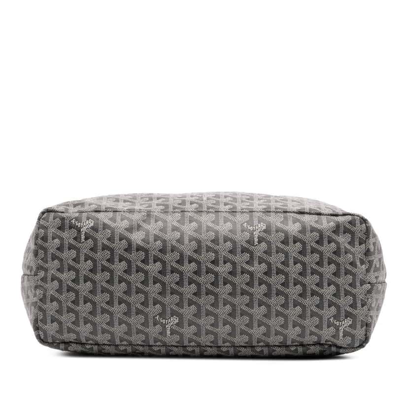 Goyard Goyardine Saint Louis PM Grey Canvas Good condition - Inside View