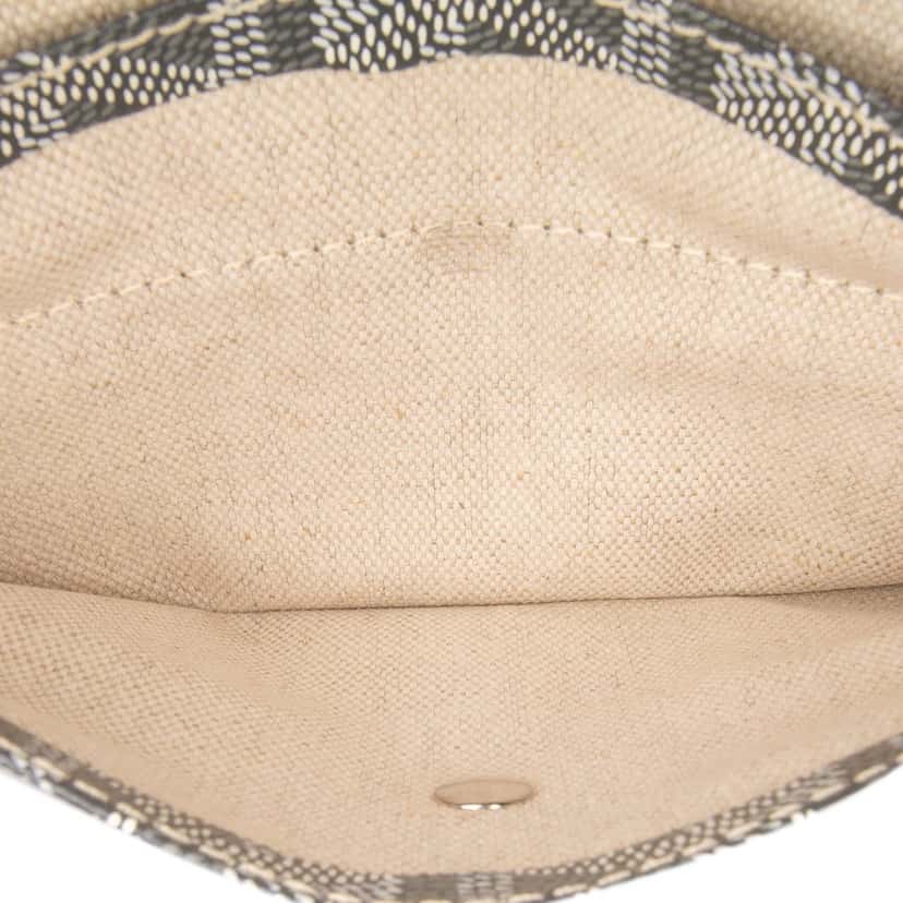 Goyard Goyardine Saint Louis PM Grey Canvas Good condition - Box View