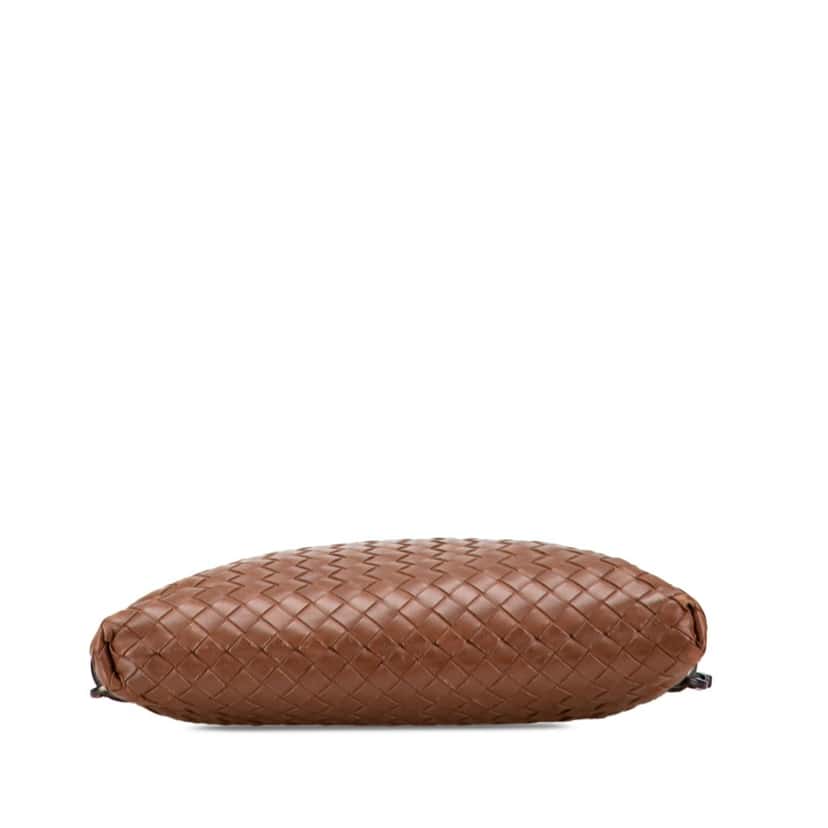 Bottega Veneta Leather Intrecciato Crossbody Brown Leather Good condition - Inside View