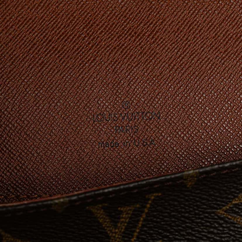 Louis Vuitton Monogram Musette Tango Short Strap Brown Canvas Good condition - Box View