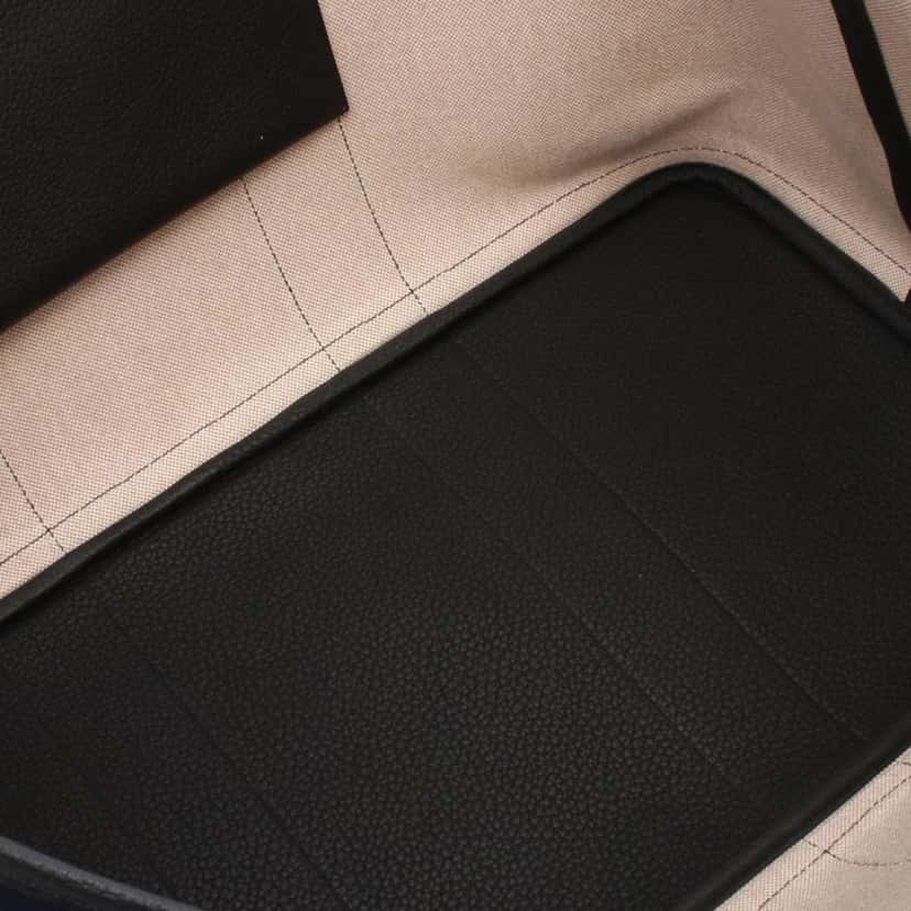 Hermès H Plume and Negonda Pacific Garden Party Voyage 49 Brown Canvas Good condition - Inside View