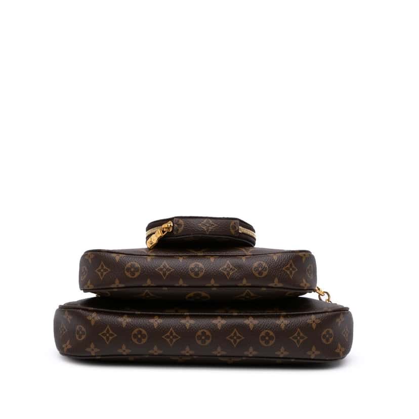Louis Vuitton Monogram Multi Pochette Accessoires Brown Canvas Good condition - Inside View