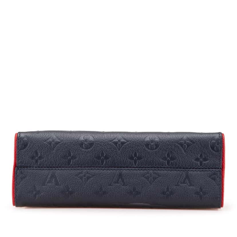 Louis Vuitton Monogram Empreinte Saint Sulpice PM Blue Leather Good condition - Inside View