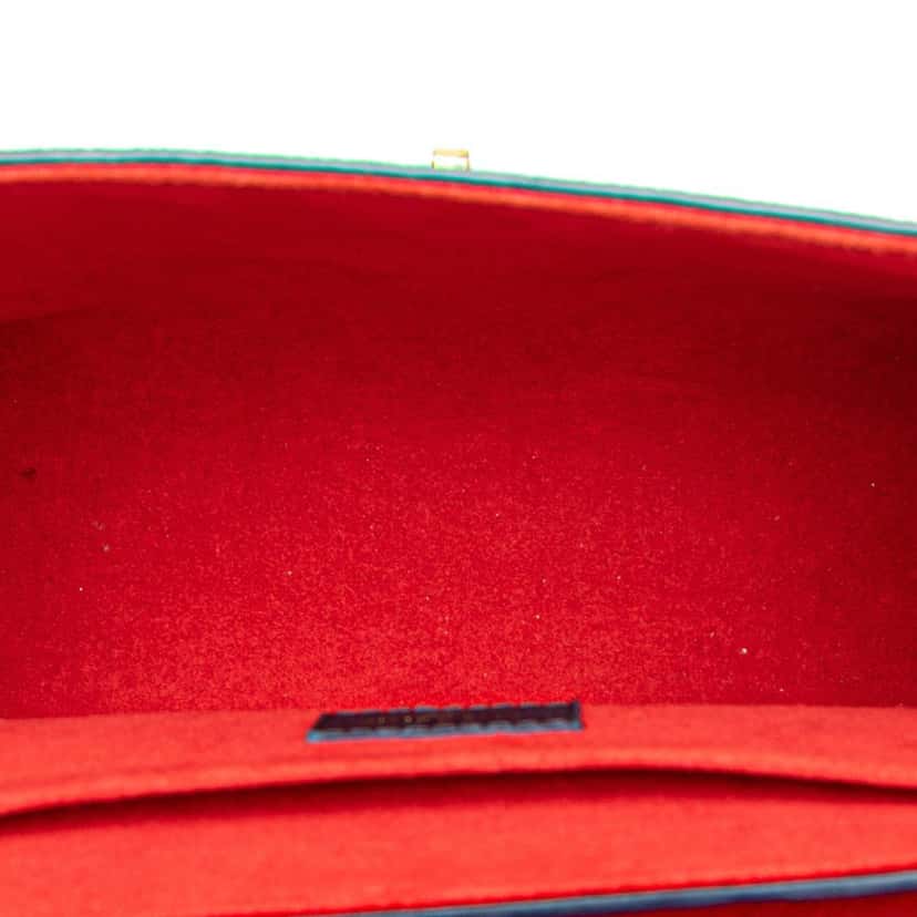 Louis Vuitton Monogram Empreinte Saint Sulpice PM Blue Leather Good condition - Model View