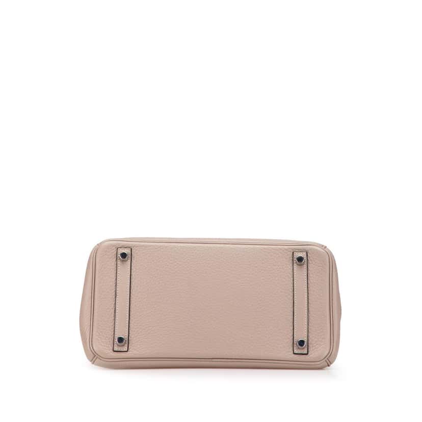 Hermès Clemence Birkin Retourne 30 Brown Leather Good condition - Inside View