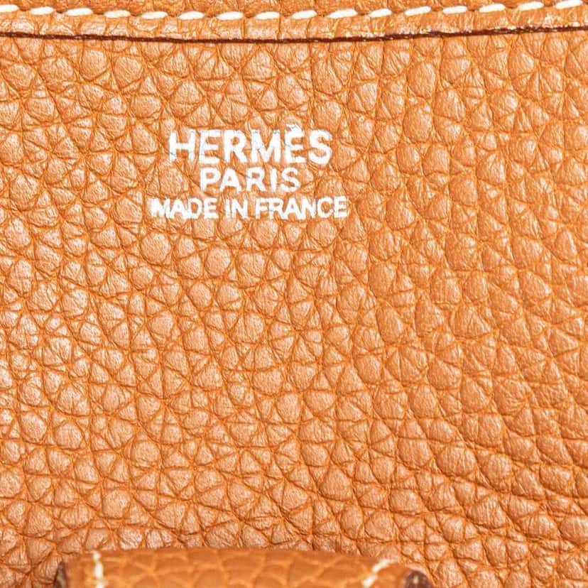 Hermès Clemence Evelyne I PM Brown Leather Good condition - Box View
