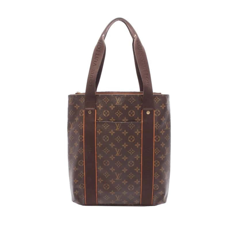 Louis Vuitton Monogram Cabas Beaubourg Brown Canvas Good condition - Front View