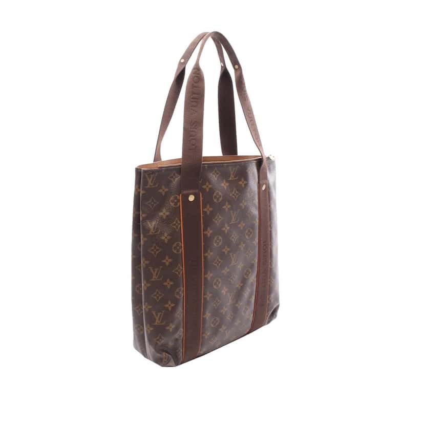 Louis Vuitton Monogram Cabas Beaubourg Brown Canvas Good condition - Back View
