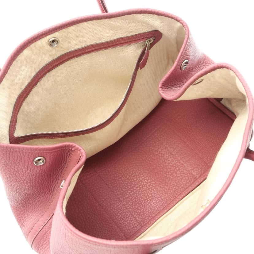 Hermès Negonda Garden Party 36 Pink Leather Good condition - Inside View