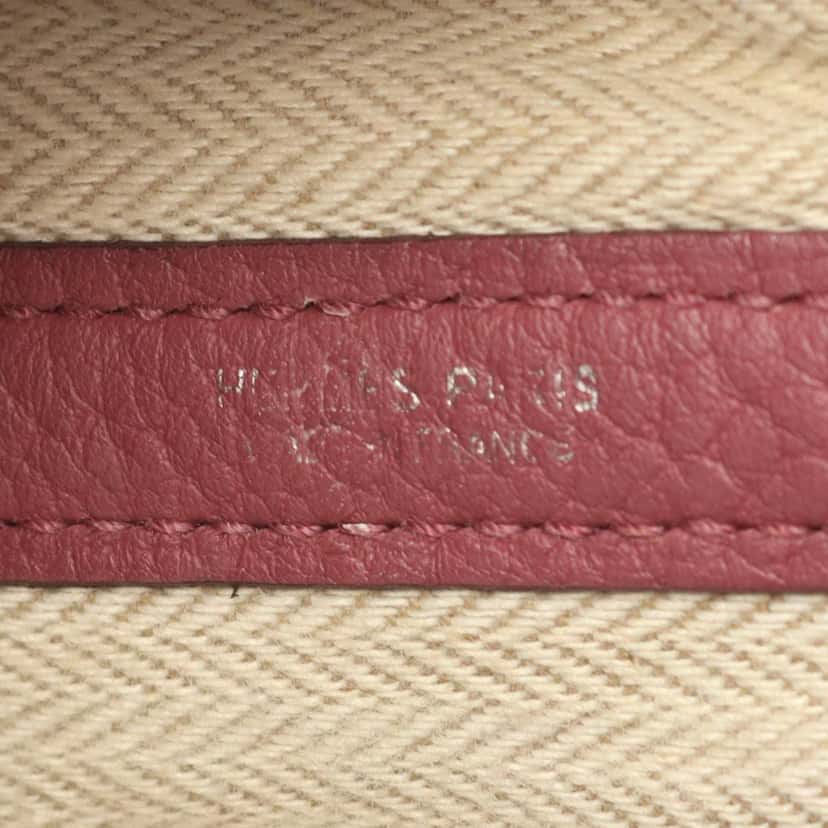 Hermès Negonda Garden Party 36 Pink Leather Good condition - Model View