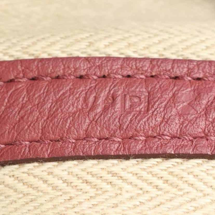 Hermès Negonda Garden Party 36 Pink Leather Good condition - Box View