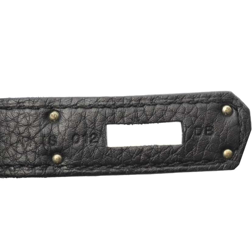 Hermès Togo Birkin Retourne 35 Black Leather Good condition - Model View