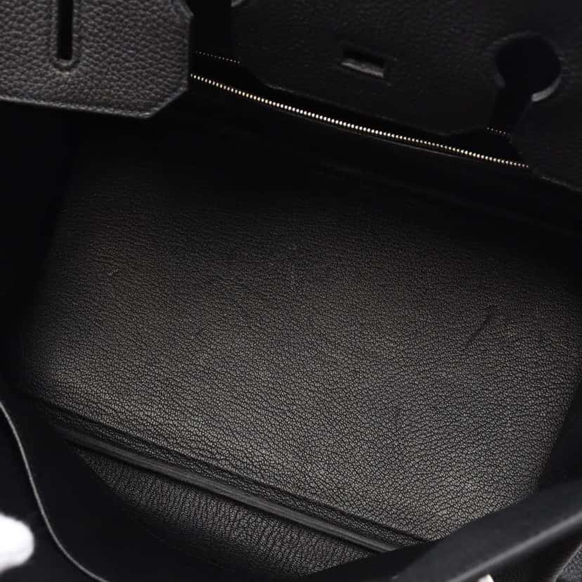 Hermès Togo Birkin Retourne 35 Black Leather Good condition - Box View