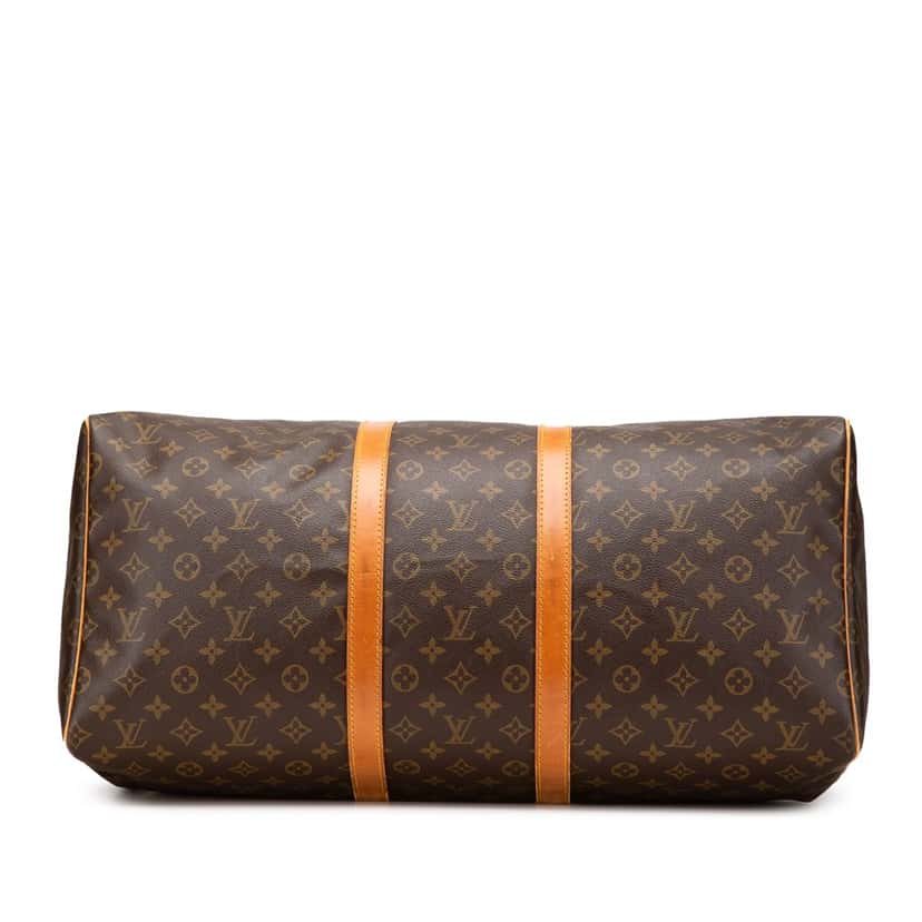 Louis Vuitton Monogram Keepall 55 Brown Canvas Good condition - Inside View