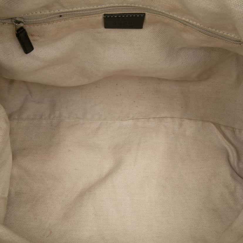 Gucci GG Canvas Sukey Satchel Brown Canvas Good condition - Model View