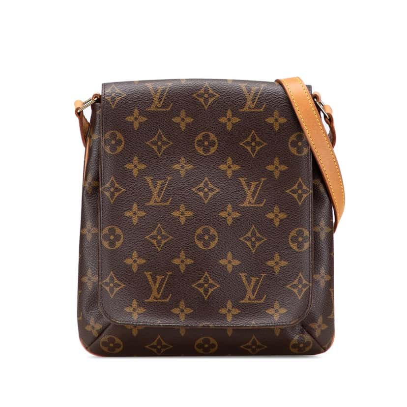 Louis Vuitton Monogram Musette Salsa Short Strap Brown Canvas Good condition - Front View