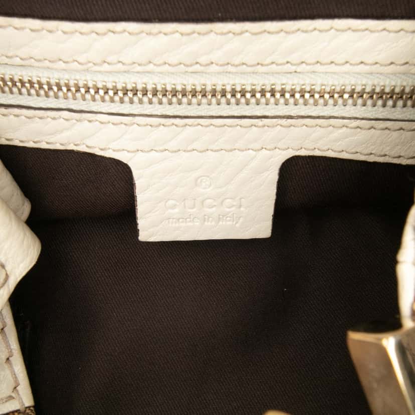 Gucci GG Canvas Charlotte Tote Brown Canvas Good condition - Box View