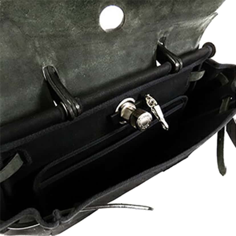 Hermès Toile Herbag 31 Black Canvas Good condition - Inside View