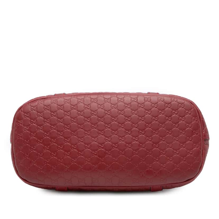 Gucci Mini Microguccissima Dome Satchel Red Leather Good condition - Inside View