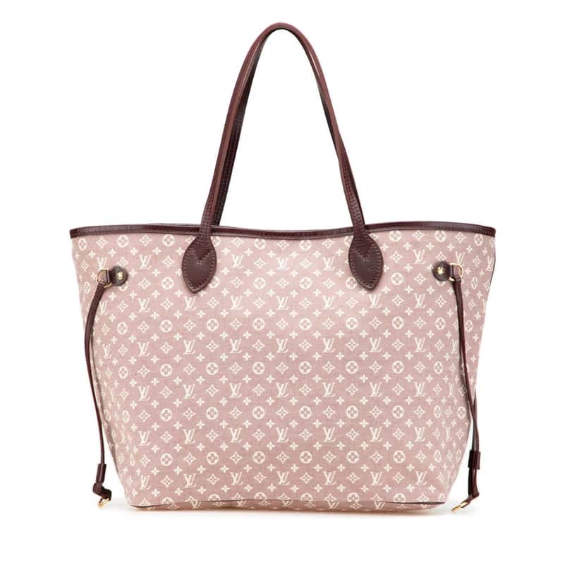 Louis Vuitton Monogram Idylle Neverfull MM Pink Canvas Good condition - Front View