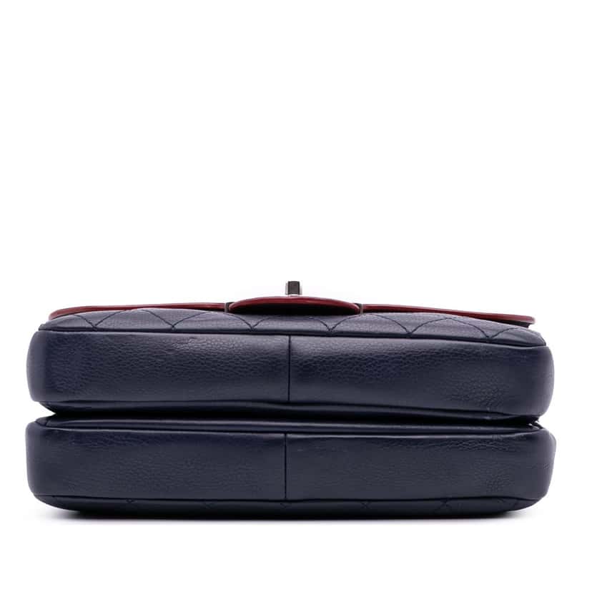 Chanel Paris-Greece Calfskin Archi Chic Flap Blue Leather Good condition - Inside View