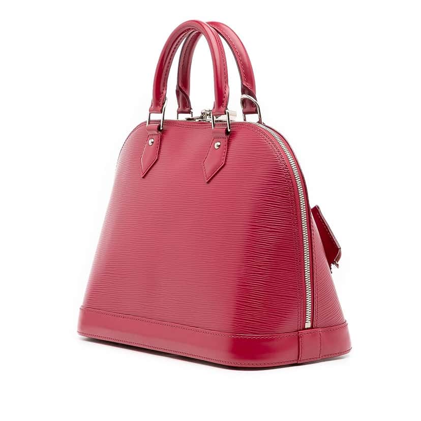 Louis Vuitton Epi Alma PM Pink Leather Good condition - Back View