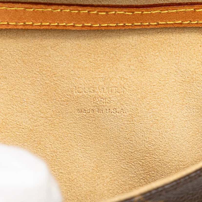 Louis Vuitton Monogram Pochette Twin PM Brown Canvas Good condition - Box View