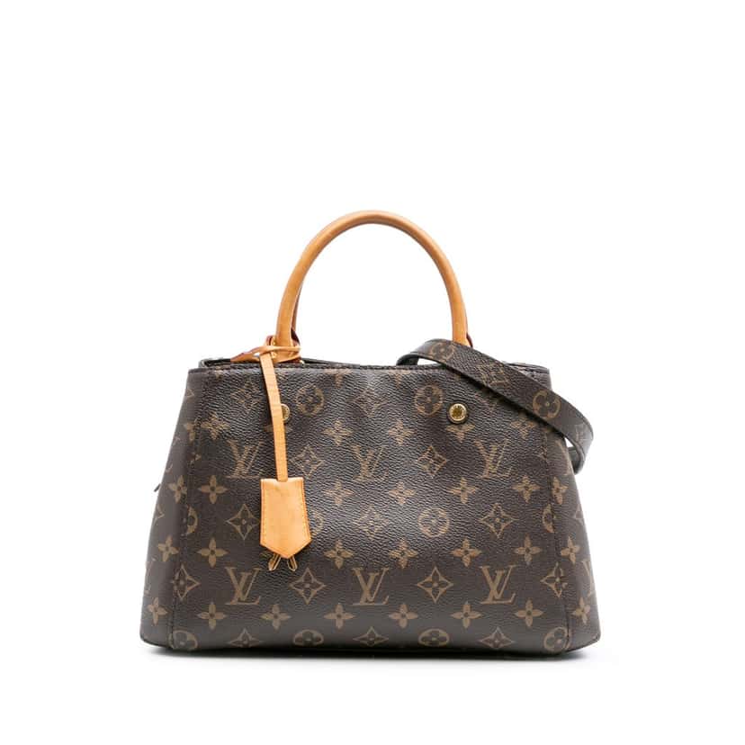 Louis Vuitton Monogram Montaigne BB Brown Canvas Good condition - Front View