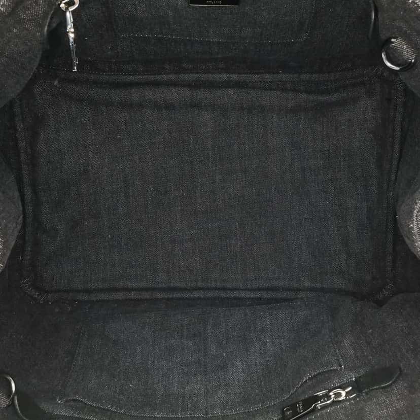 Prada Denim Canapa Bijoux Satchel Blue Denim Good condition - Model View