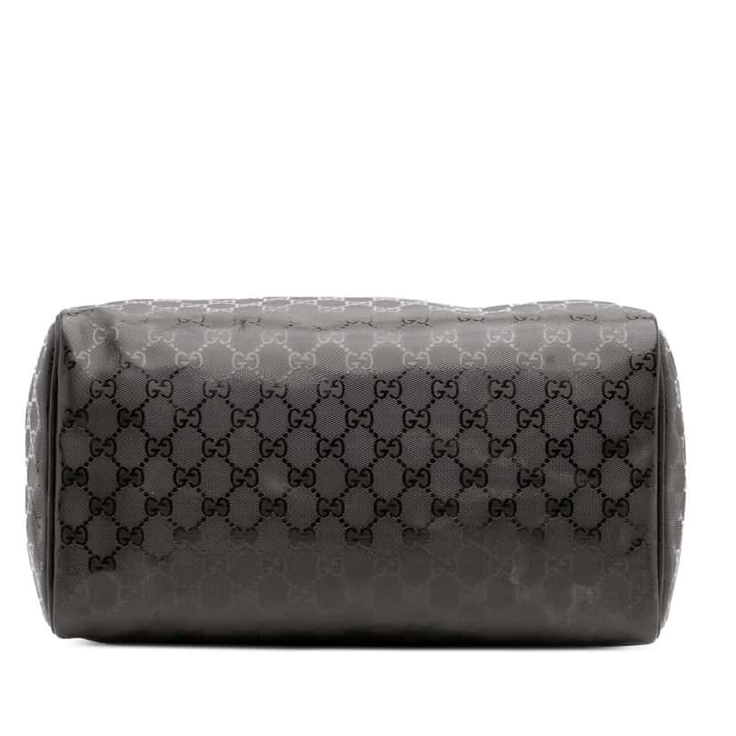 Gucci GG Imprime Boston Bag Black Canvas Good condition - Inside View