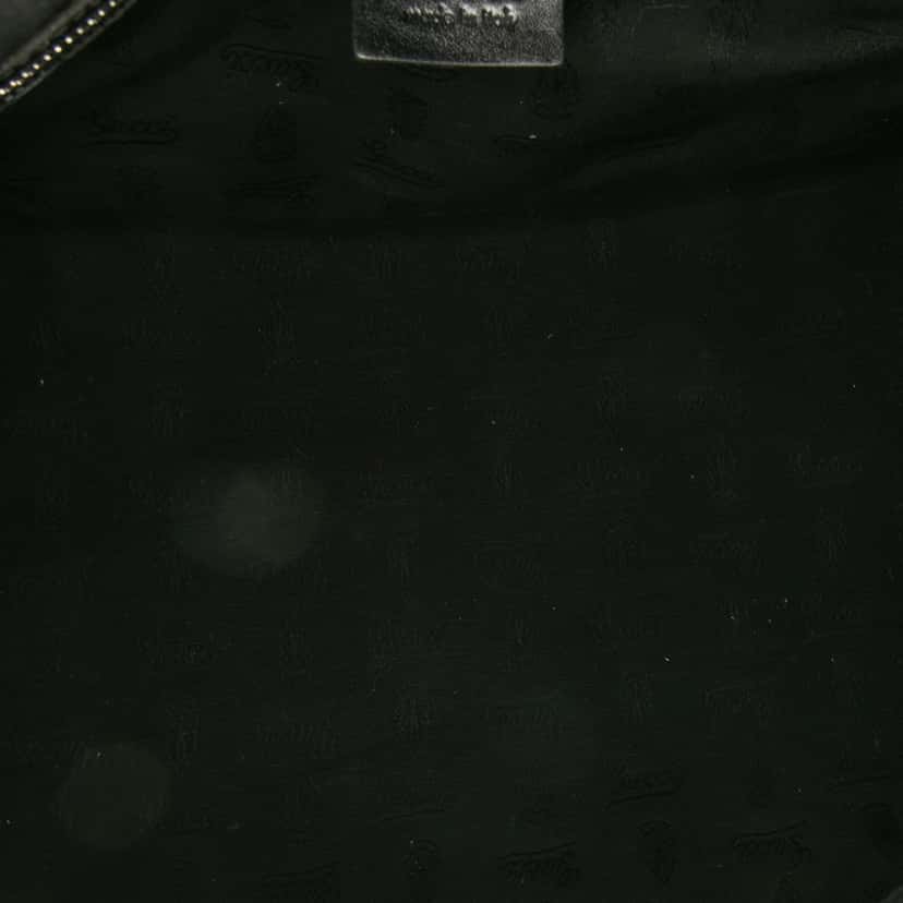 Gucci GG Imprime Boston Bag Black Canvas Good condition - Model View