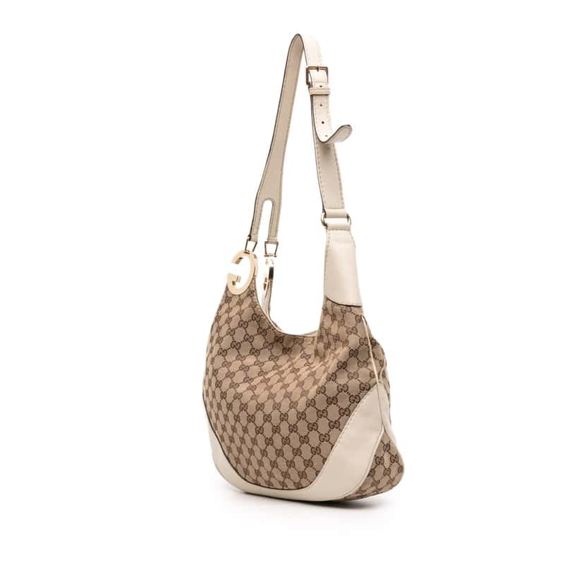 Gucci GG Canvas Charlotte Crossbody Brown Canvas Good condition - Back View