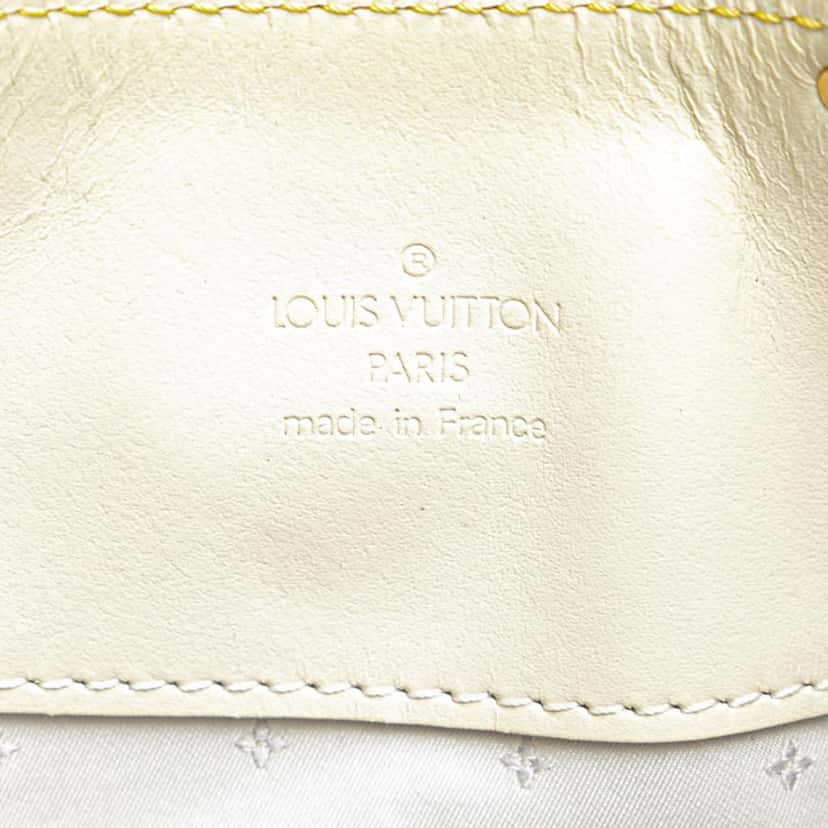 Louis Vuitton Suhali L Affriolant Bag White Leather Good condition - Box View