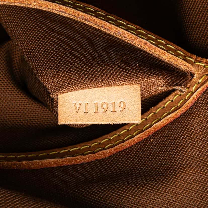 Louis Vuitton Monogram Alma PM Brown Canvas Good condition - Box View