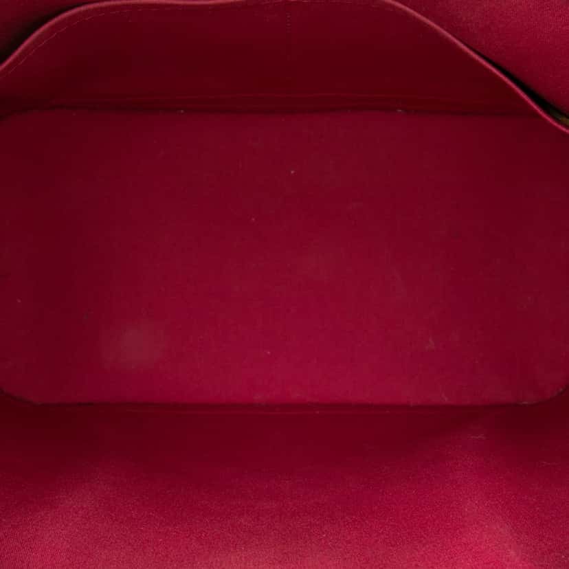 Louis Vuitton Monogram Vernis Alma PM Red Leather Good condition - Model View
