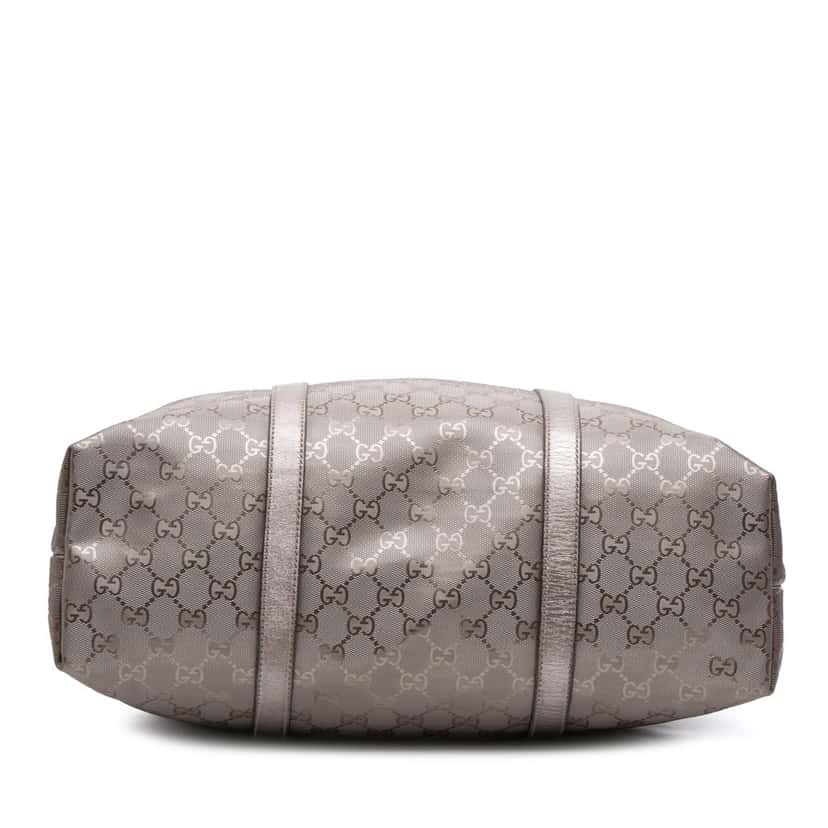 Gucci GG Imprime Joy Vertical Tote Grey Canvas Good condition - Inside View