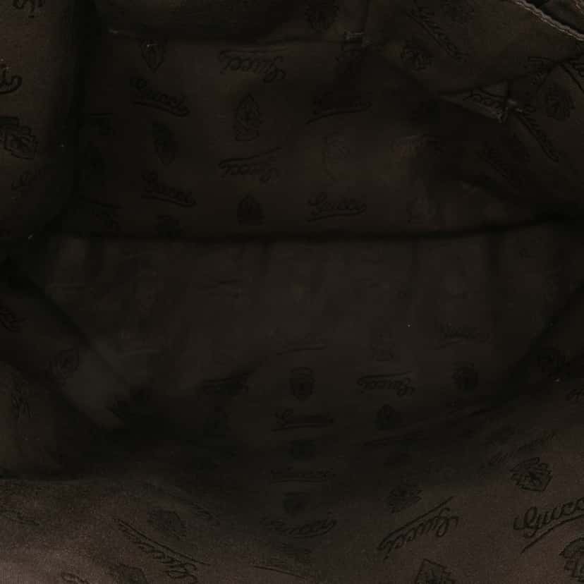 Gucci GG Imprime Joy Vertical Tote Grey Canvas Good condition - Model View