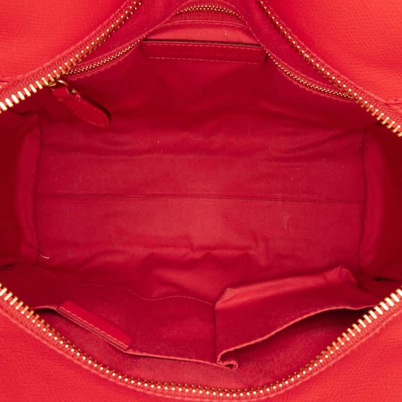 Burberry Haymarket Check Coated Canvas Minford Portrait Satchel Brown Canvas Good condition - Model View