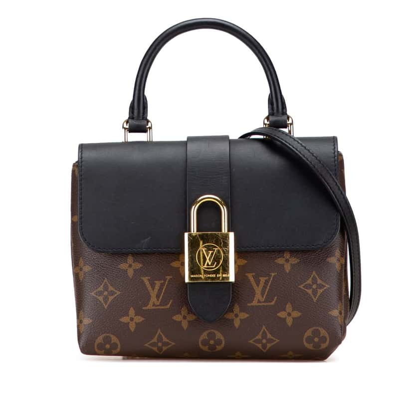 Louis Vuitton Monogram Locky BB Brown Canvas Good condition - Front View