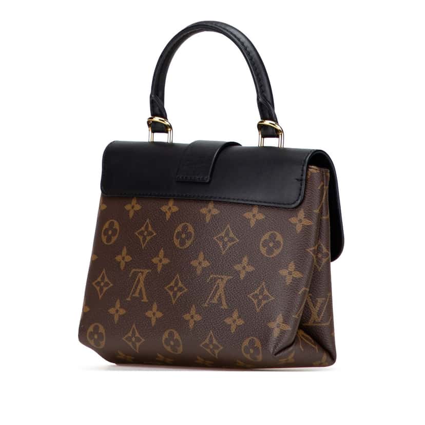 Louis Vuitton Monogram Locky BB Brown Canvas Good condition - Back View