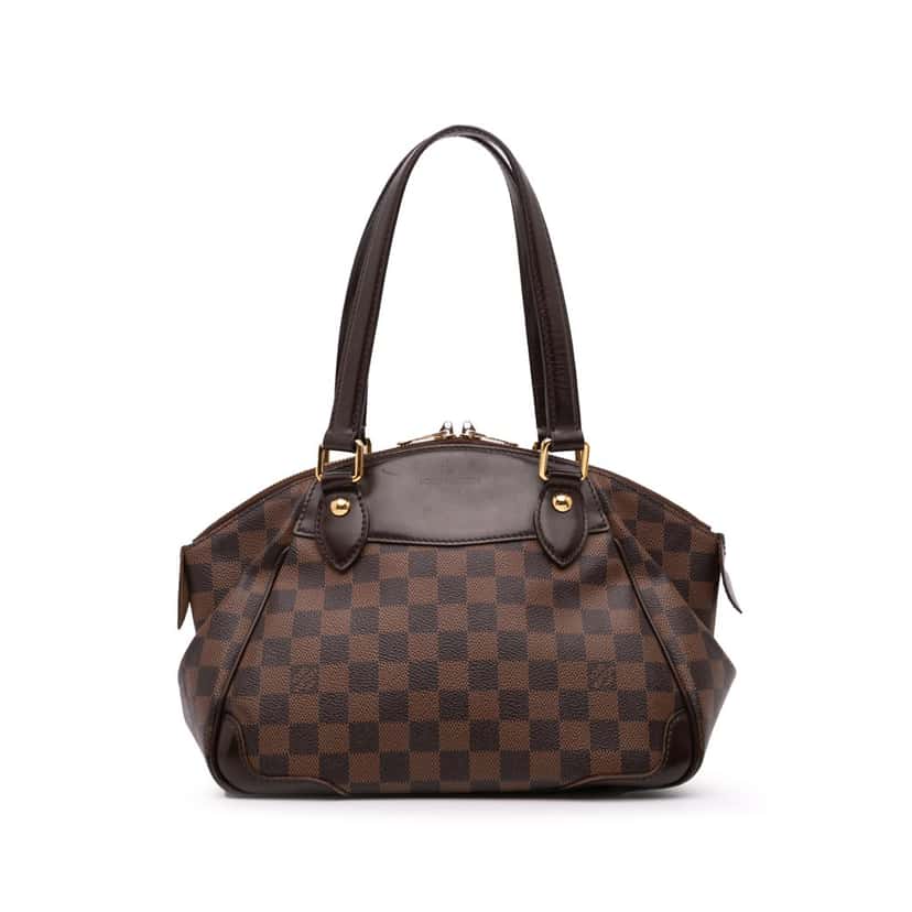 Louis Vuitton Damier Ebene Verona PM Brown Canvas Good condition - Front View
