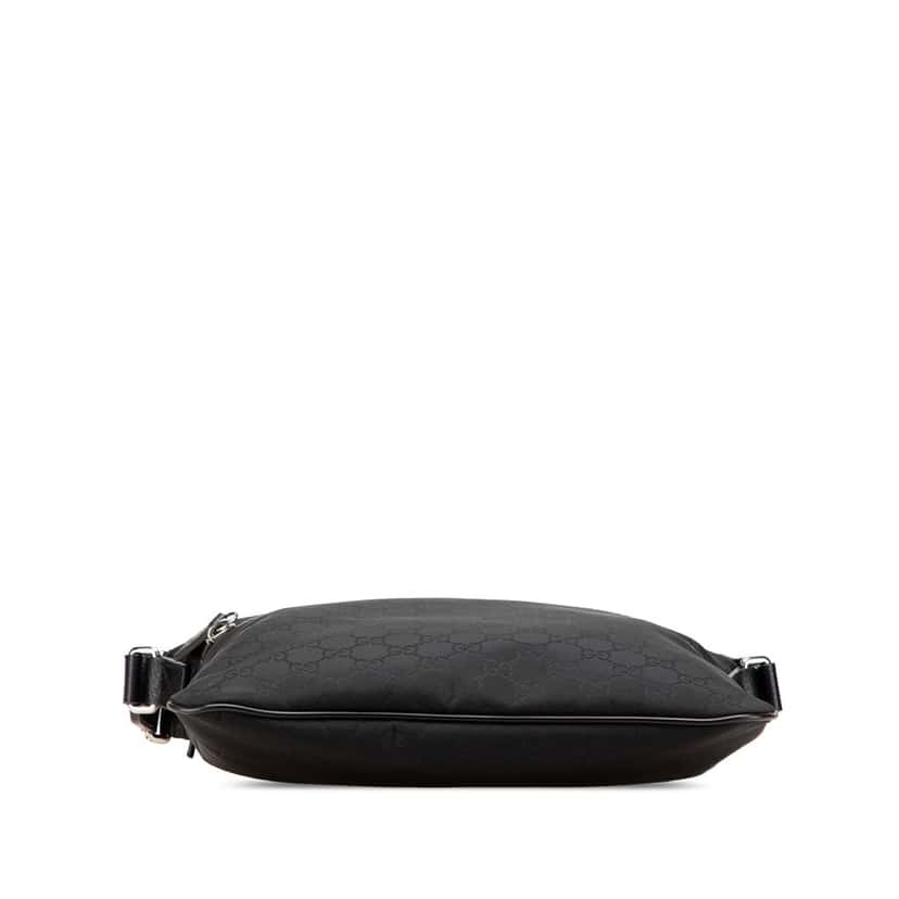 Gucci GG Nylon Web Crossbody Bag Black Good condition - Inside View
